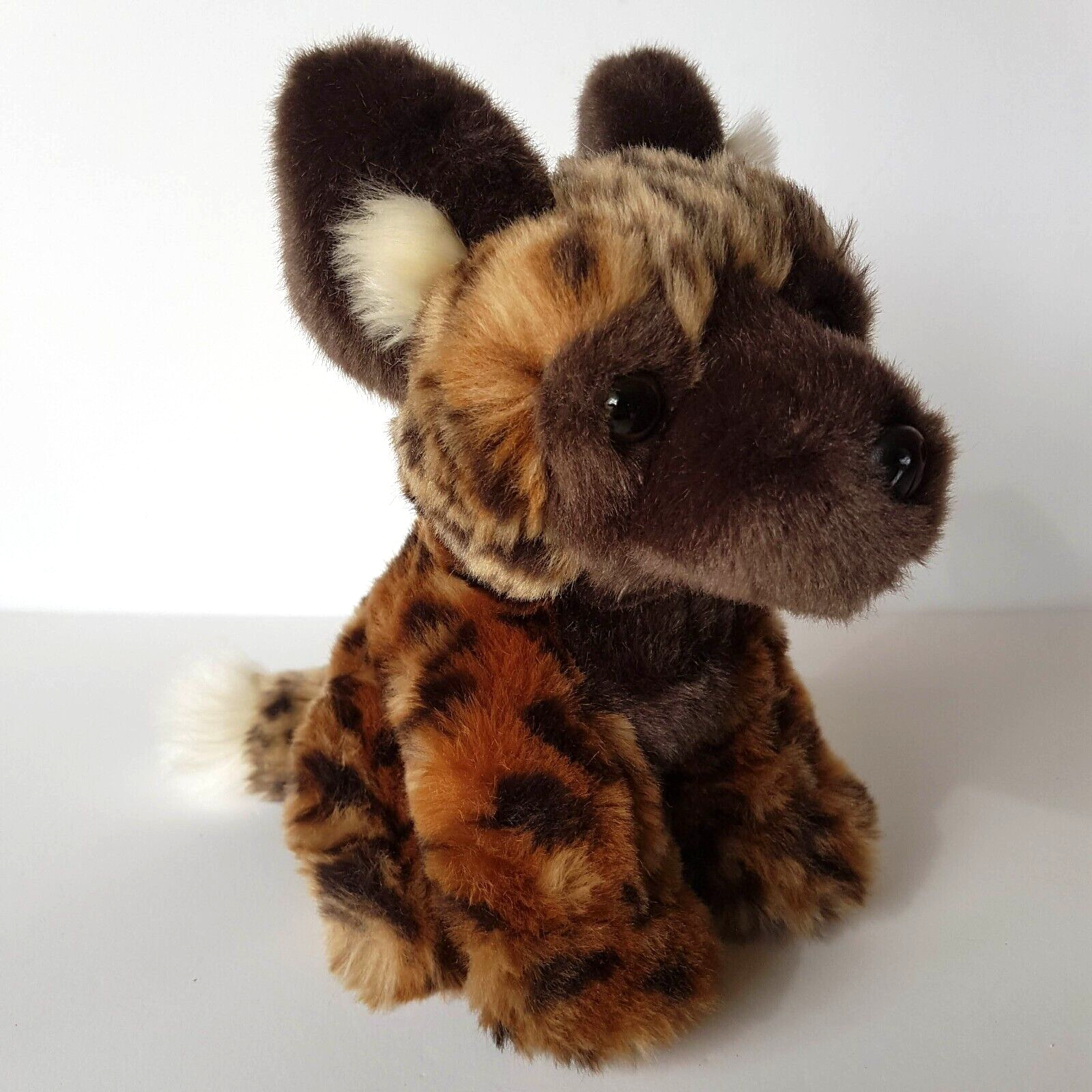 Korimco AFRICAN WILD DOG Plush Soft Toy 20cm Stuffed Animal Wild Safari Animal4