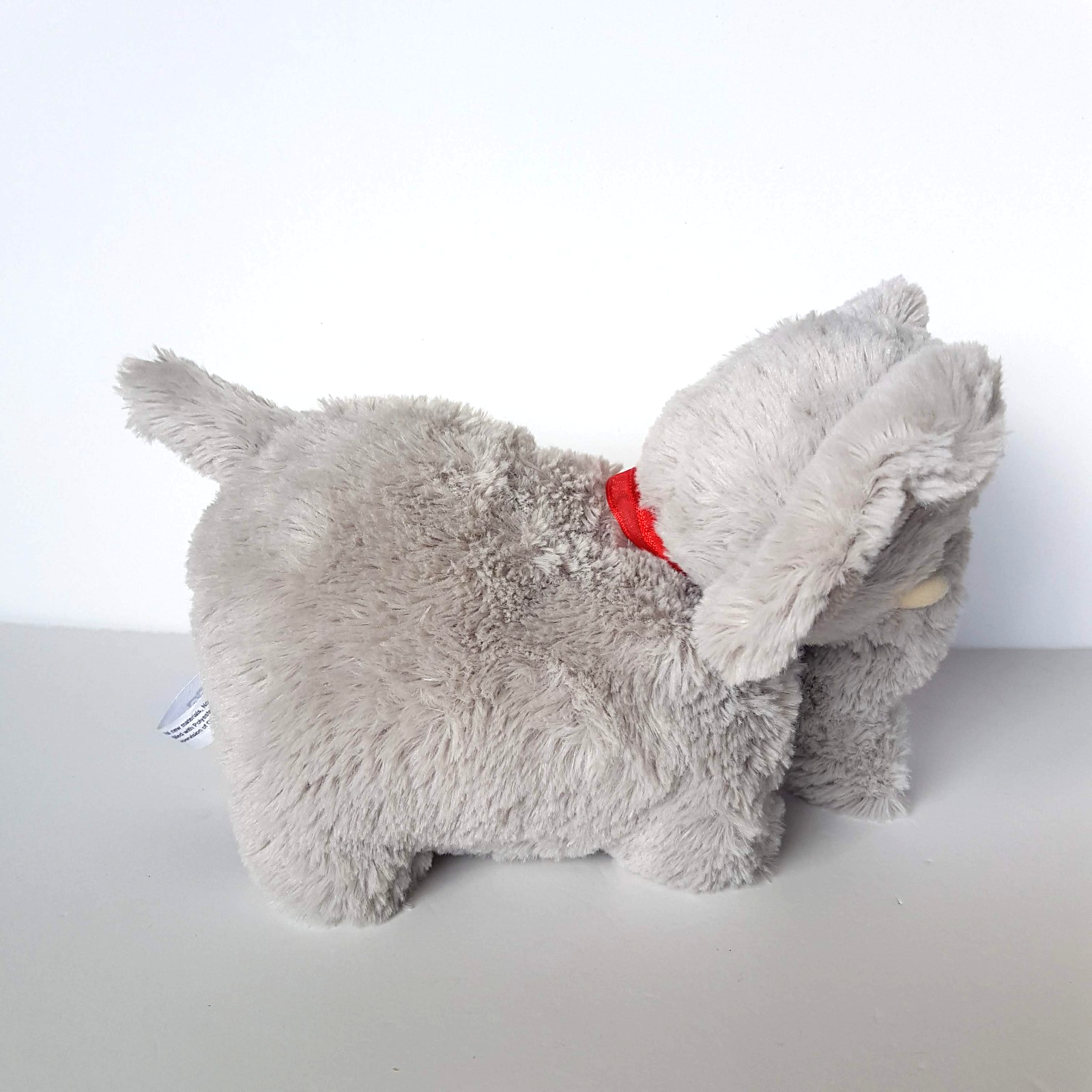 Korimco GREY ELEPHANT Red Heart Plush Small Stuffed Animal Soft Toy Super Cuddly6