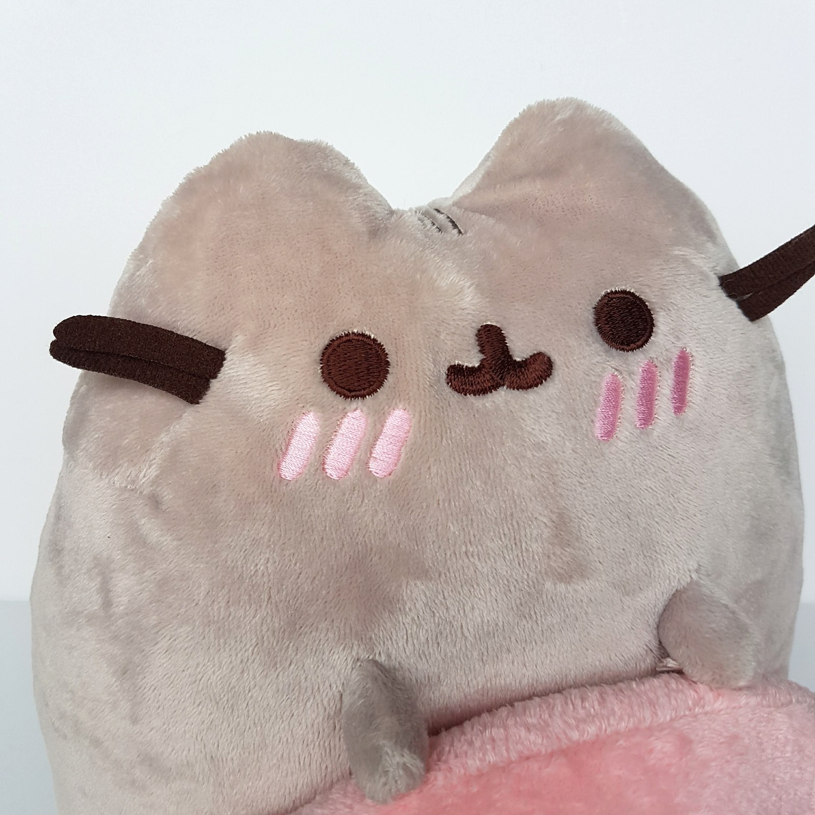Gund PUSHEEN RAINBOW CAT 23cm Soft Toy Stuffed Animal Kitten Pet Genuine Cute1