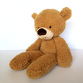Gund FUZZY TEDDY BEAR Light Caramel Brown 35cm Soft Toy Plush Stuffed Animal Toy0