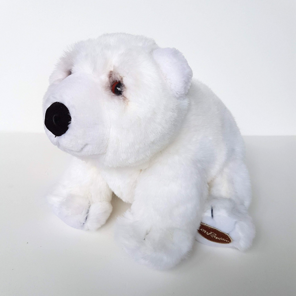 Dakin LOU RANKIN POLAR BEAR Plush 19cm Stuffed Animal Wild Soft Toy Adorable0