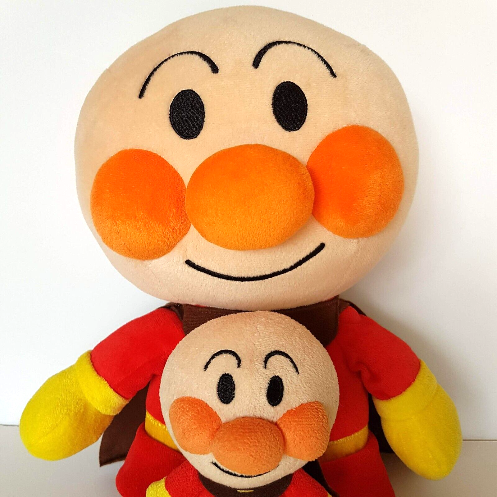 Jumbo SEGA ANPANMAN + MINI Plush Soft Toy Character Japan Animation Game Toy1