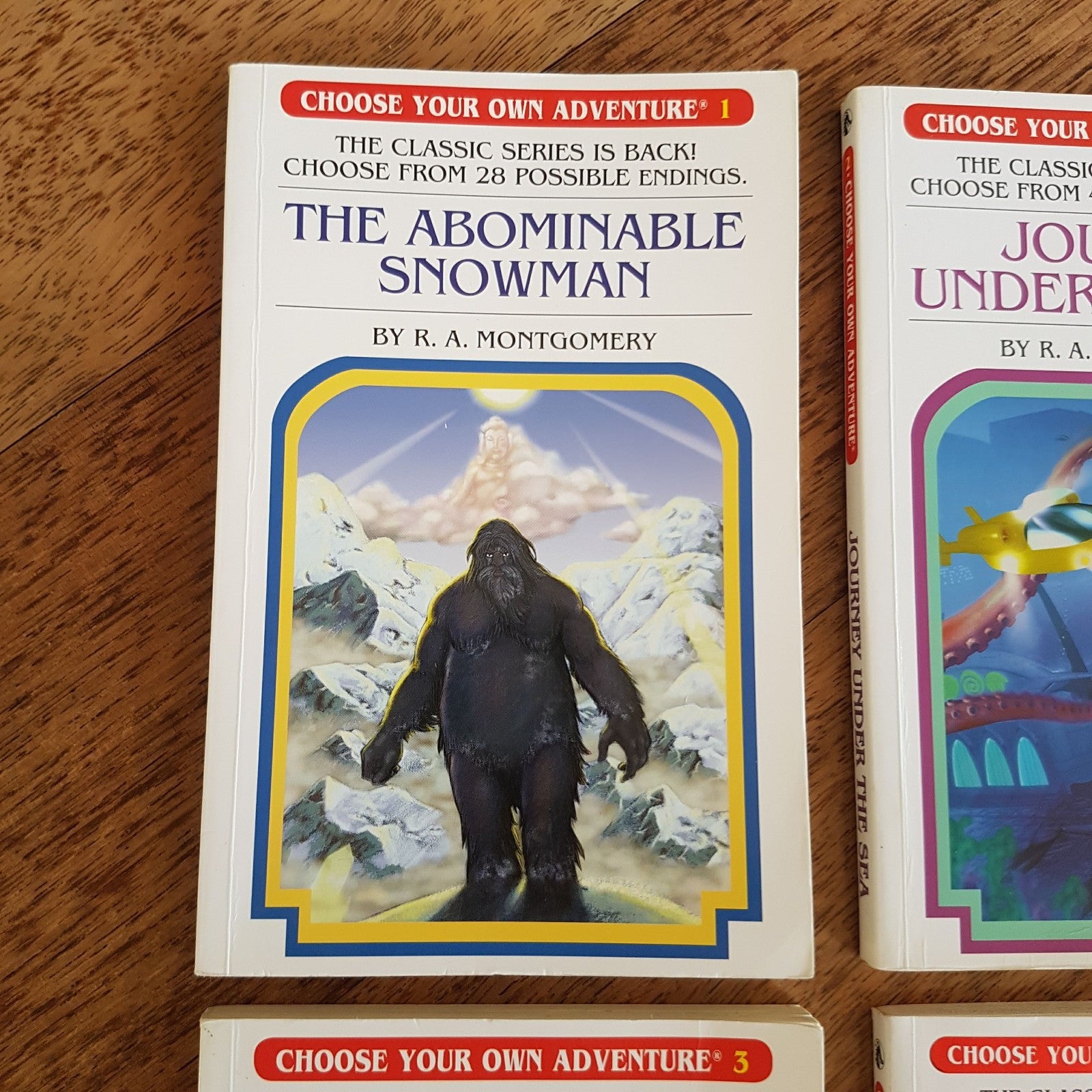 Choose Your Own Adventure BOOK BUNDLE Lot Kids Adventure Books Multiple Endings1