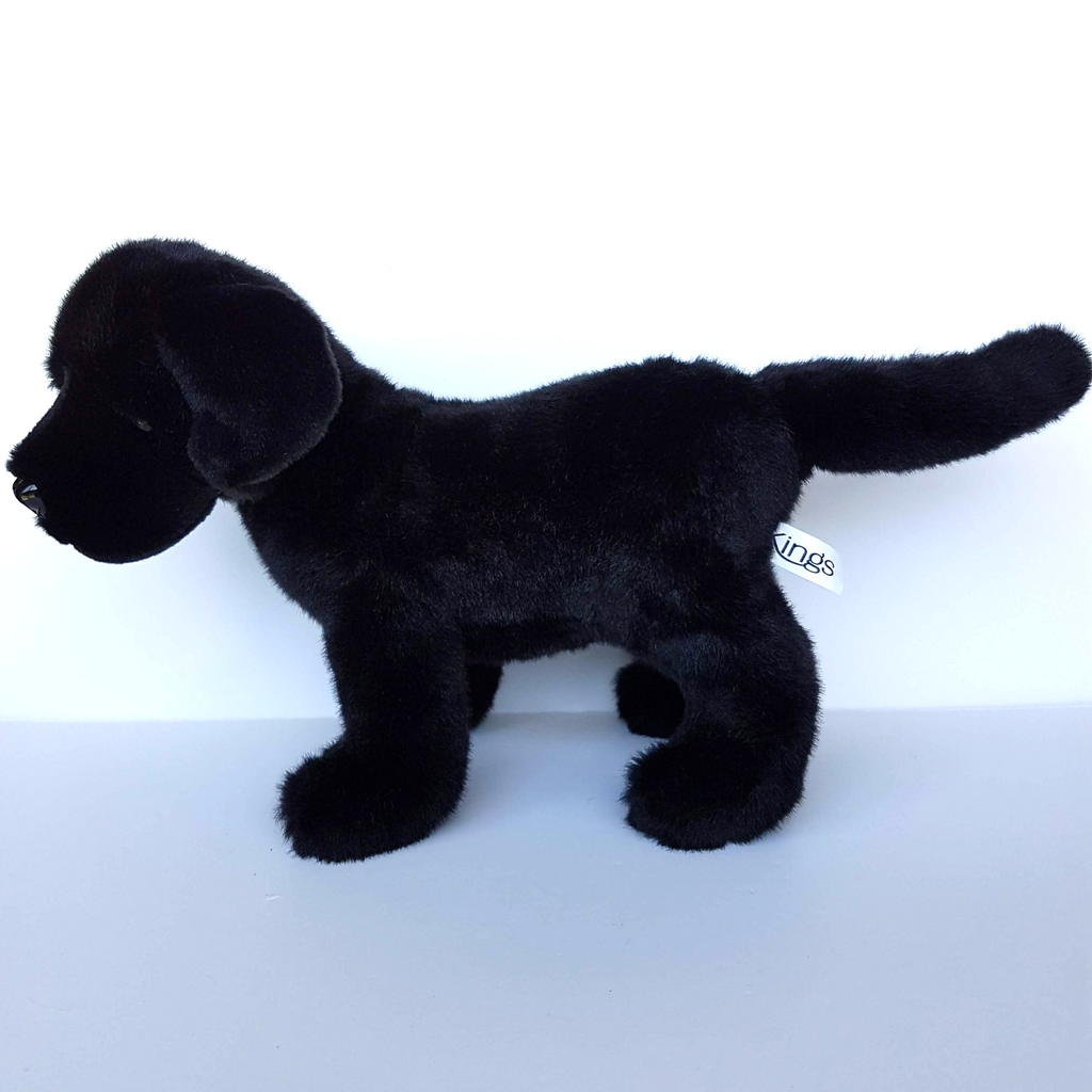Elk BLACK LABRADOR Dog Puppy Plush KINGS 23cm Stuffed Animal Soft Toy Pet Cuddly2