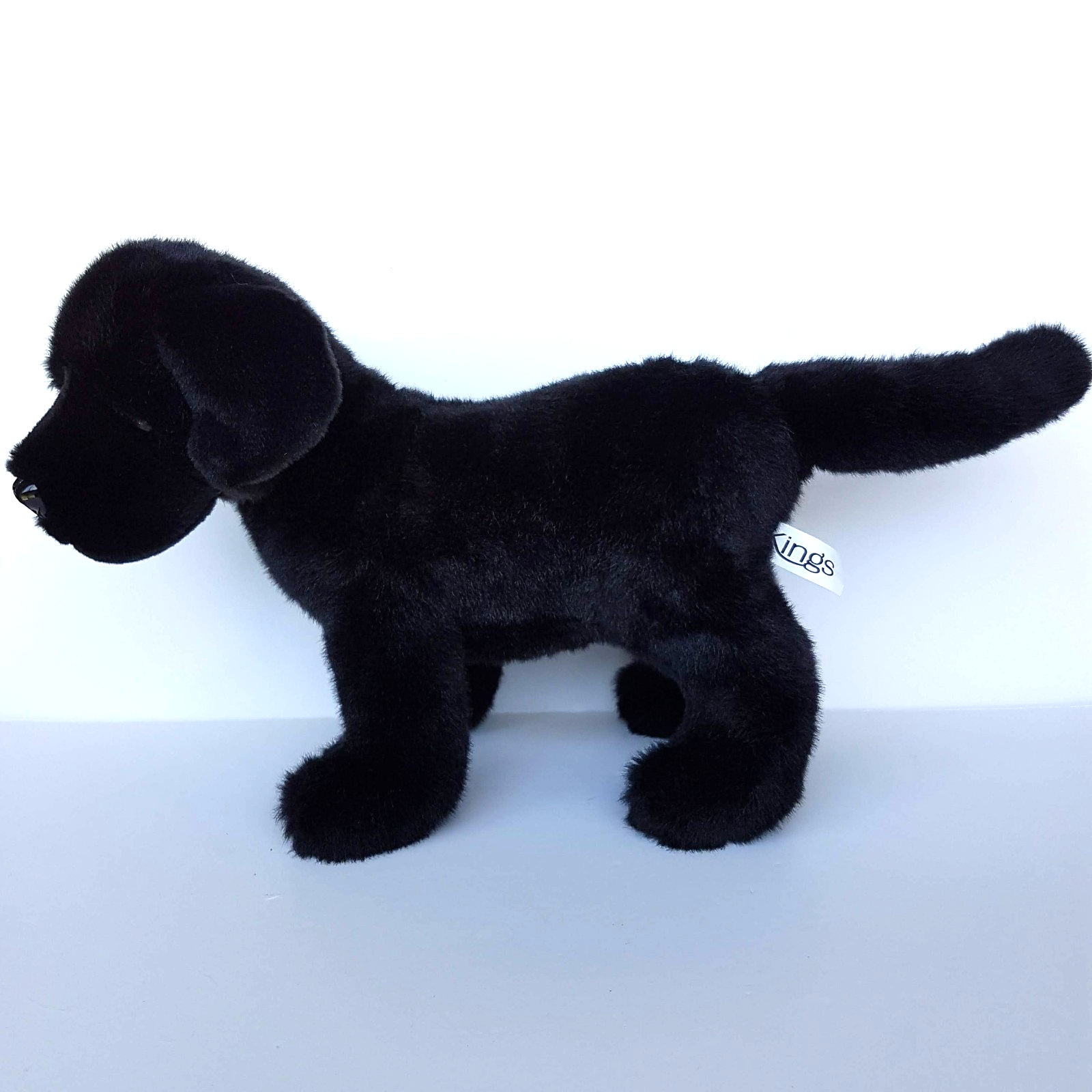 Elk BLACK LABRADOR Dog Puppy Plush KINGS 23cm Stuffed Animal Soft Toy Pet Cuddly2