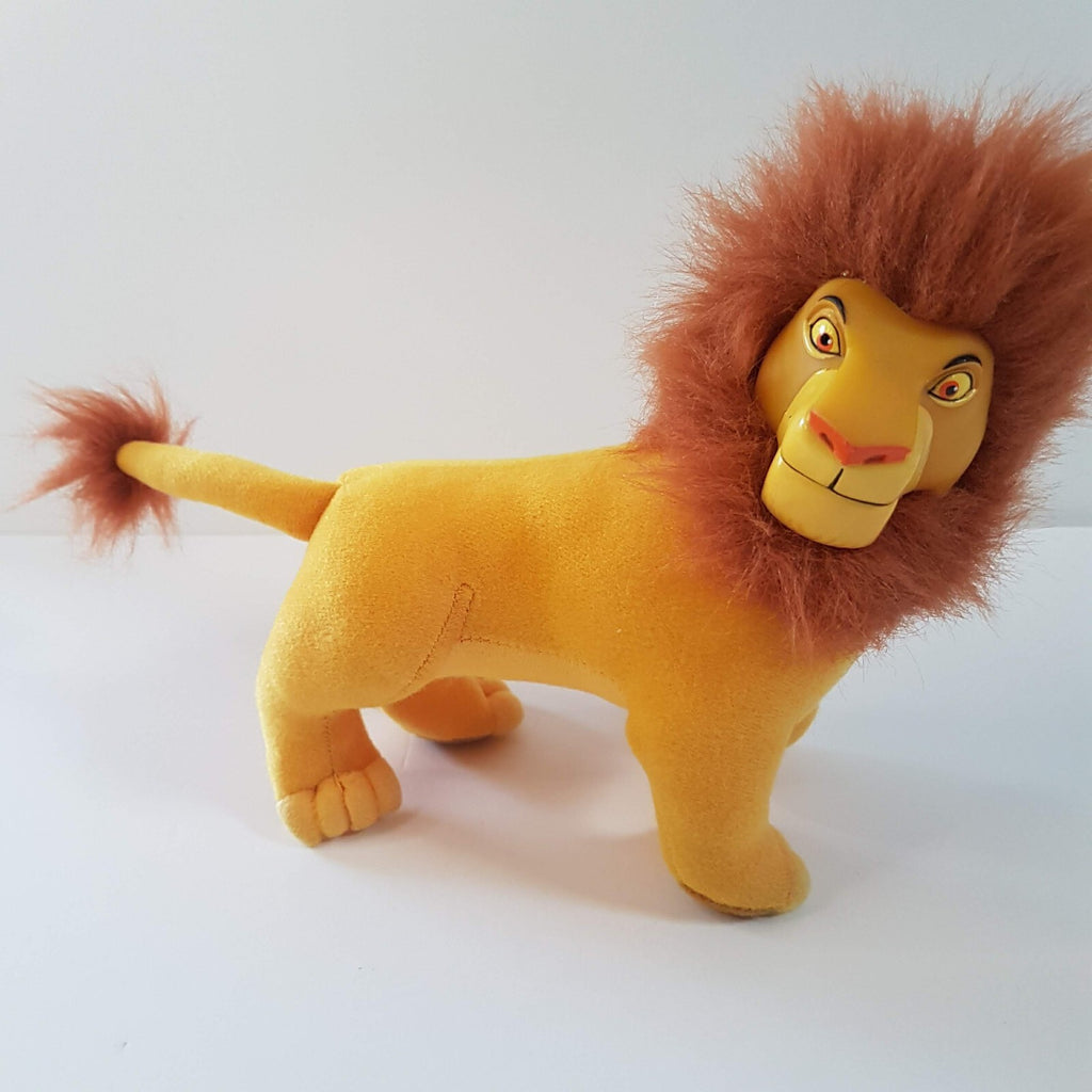 Vintage DISNEY LION KING Toys Applause Vinyl + Plush Rafiki Pumbaa Mufasa Simba6