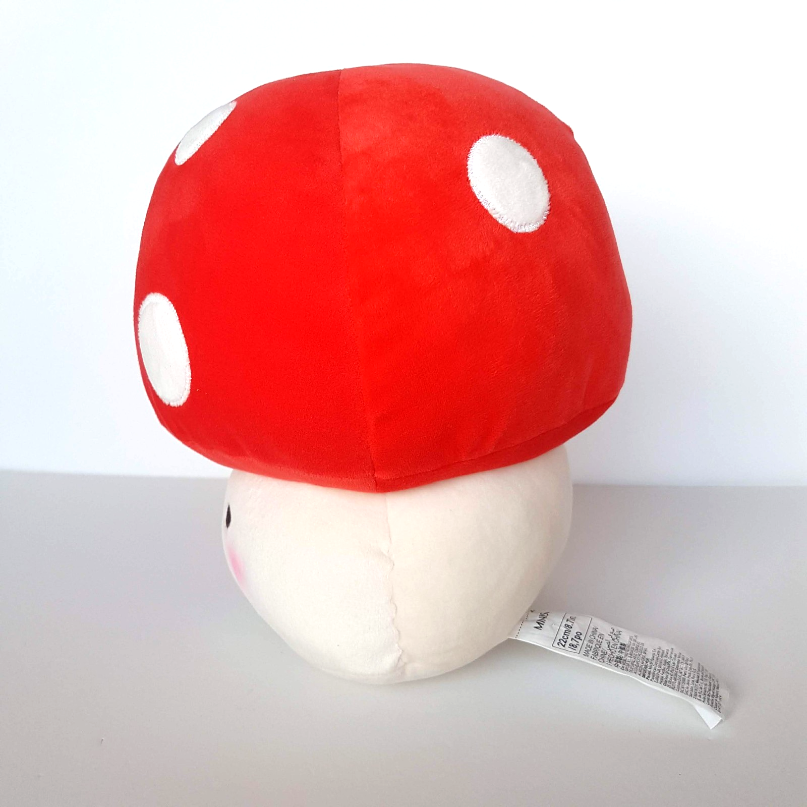 Miniso SPOTTED MUSHROOM Plush 22cm Soft Toy Stuffed Animal Fungi Character Cute5