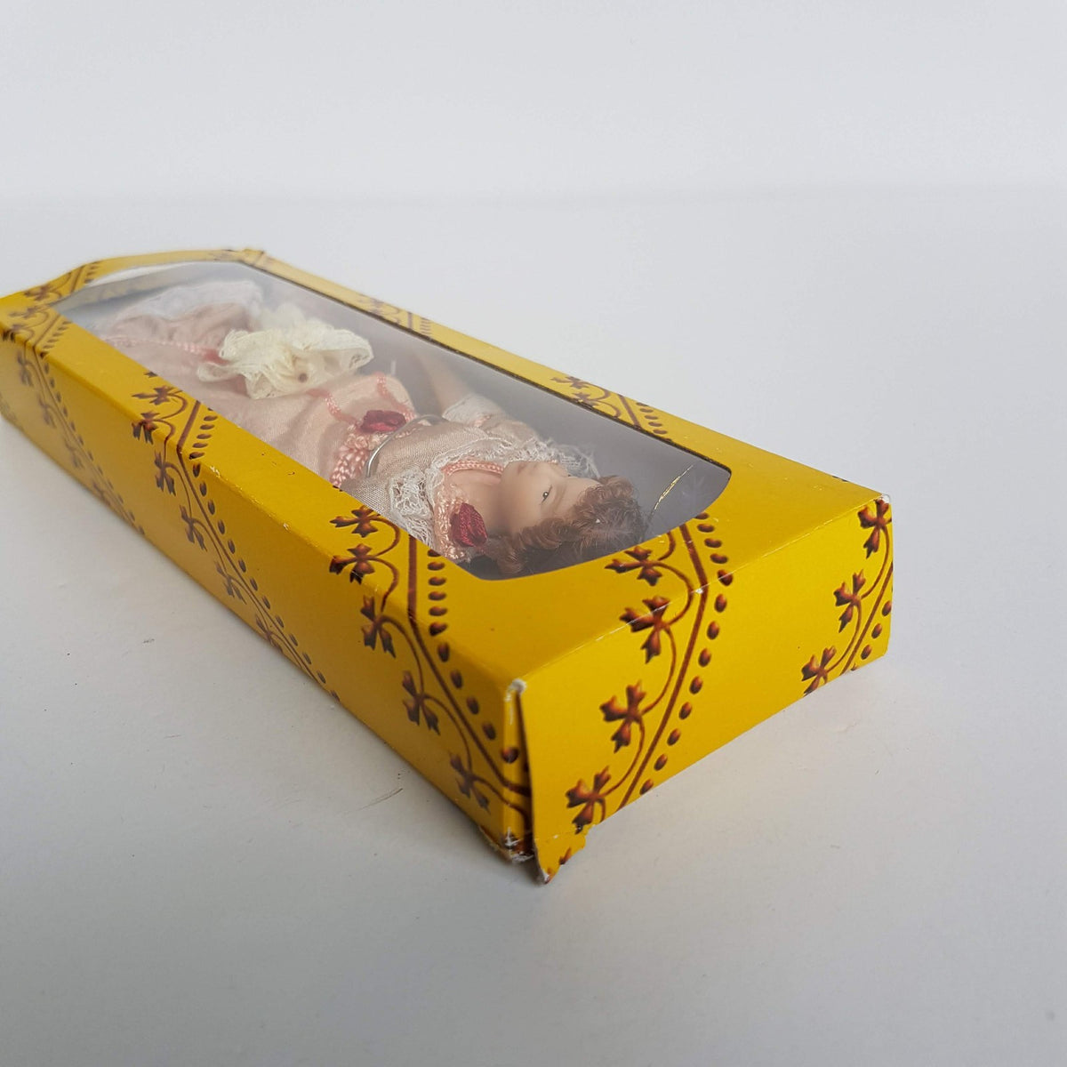 Del Prado Doll House VICTORIAN LADY Doll Woman Pink Dress BOX Collectible Toy8