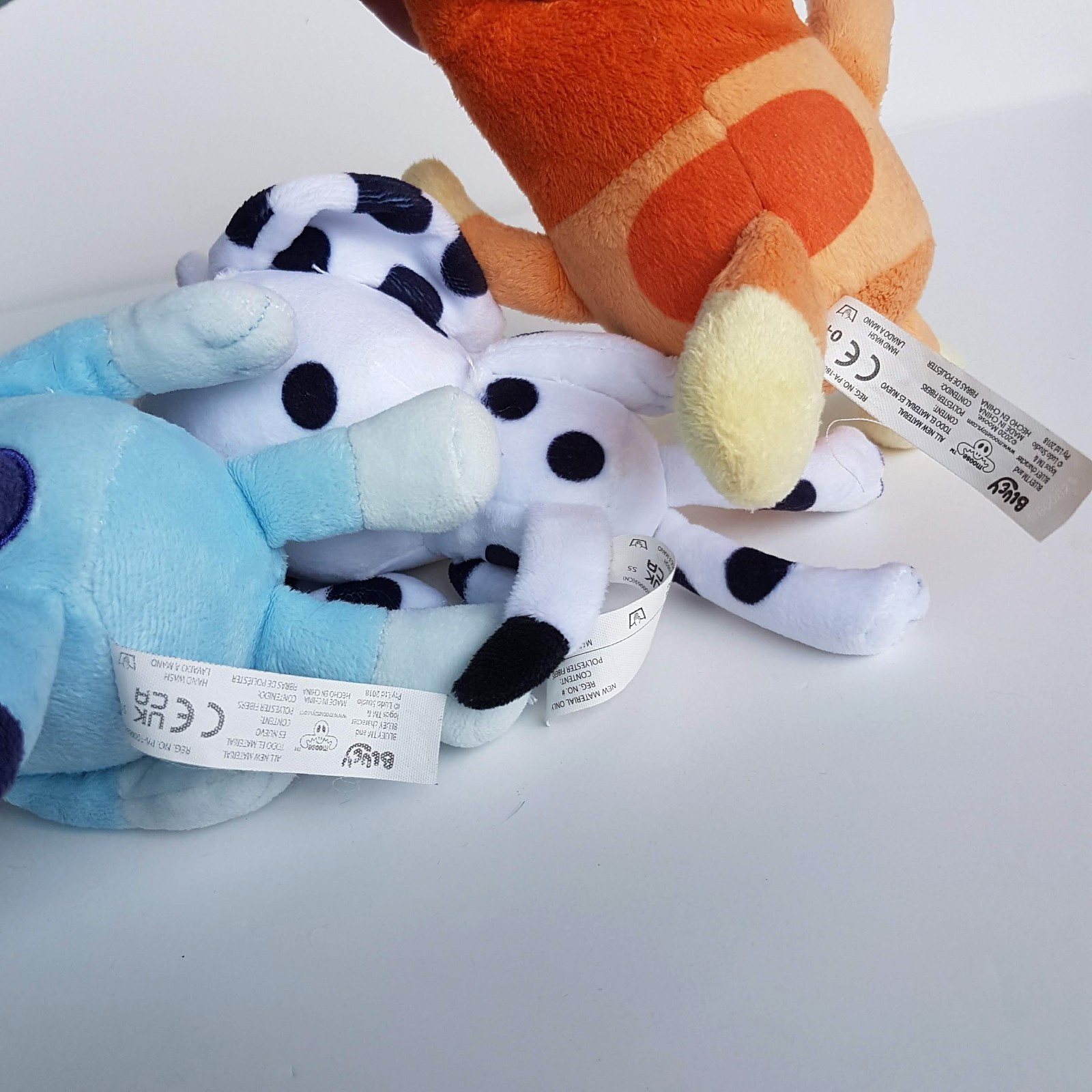 Bluey Plush Lot BLUEY CHLOE BINGO Puppy Dog Stuffed Animal Soft Toy Genuine3
