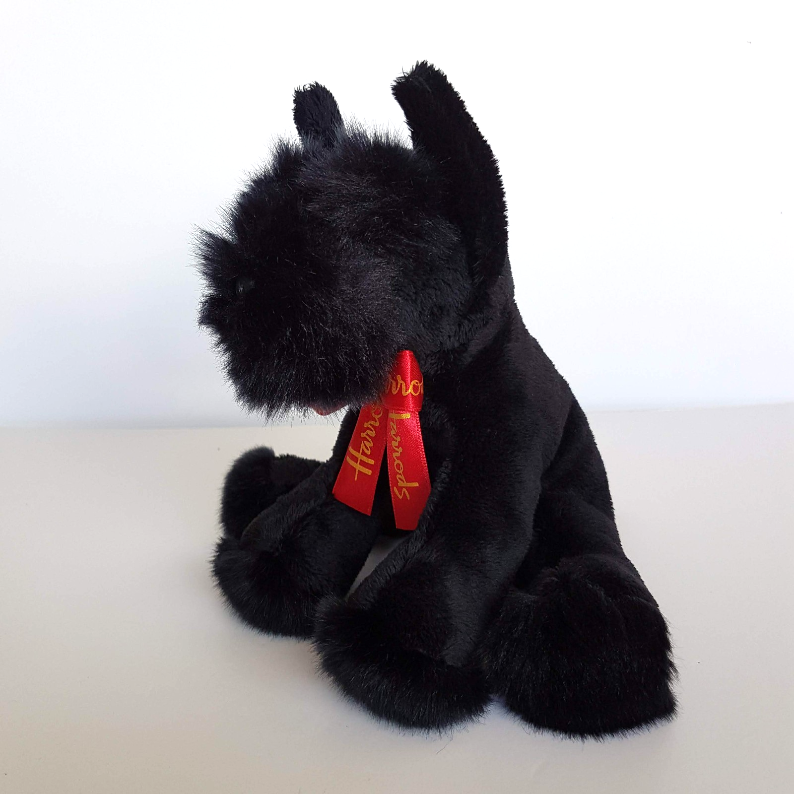 Harrods BLACK SCOTTISH TERRIER Dog Plush & Tote Bag Collectible Soft Toy Animal9