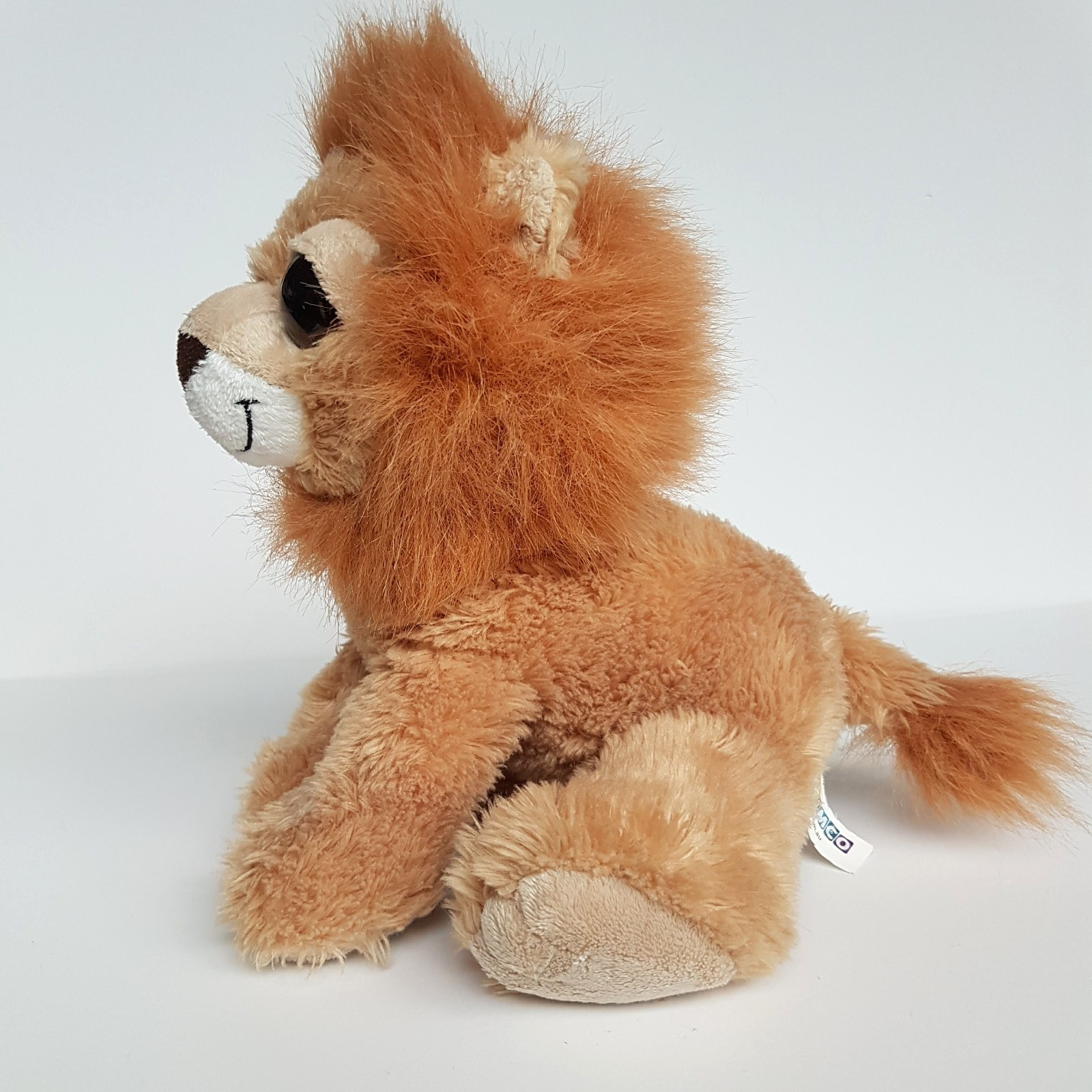 Korimco BIG EYE LION Plush Wild Cat Stuffed Animal Soft Toy Floppy Lil Peepers3