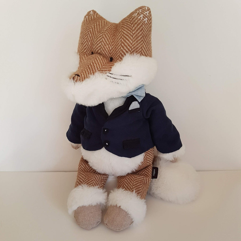 Makker DAPPER FOX Plush Knit Soft Toy 40cm Stuffed Animal Clothes Target Brand0