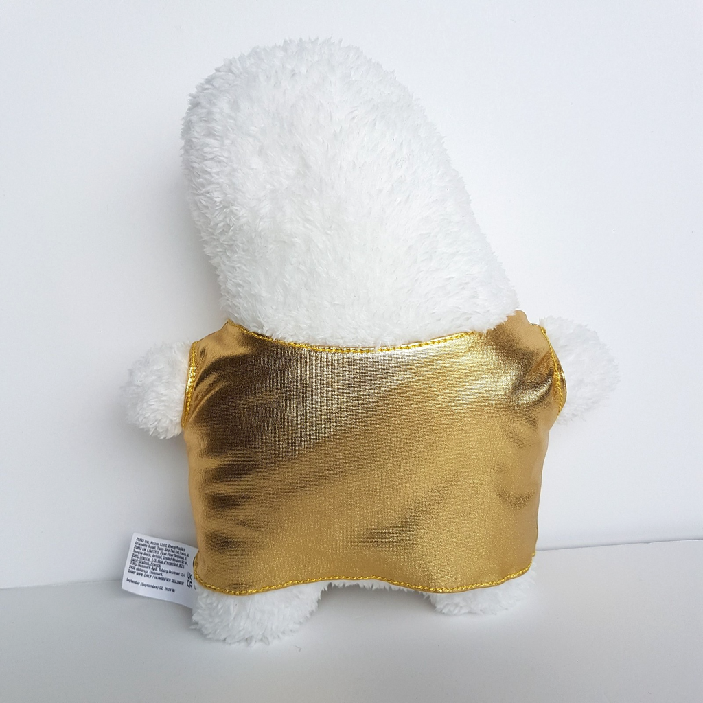 Fuggler GOLD SPLODGE White Funny Ugly Monster Disco Plush Funny Soft Toy Teeth4