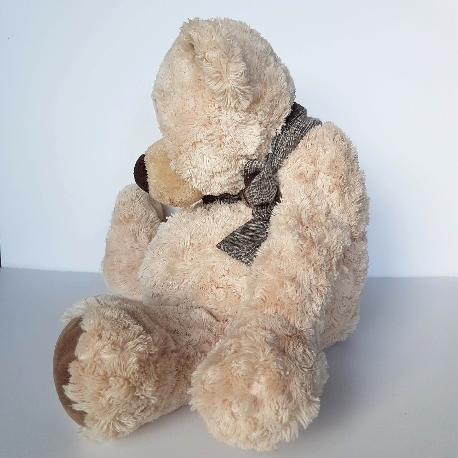 Teddy & Friends TEDDY BEAR Soft Toy 38cm Stuffed Animal Floppy Cuddly Cute Beige7