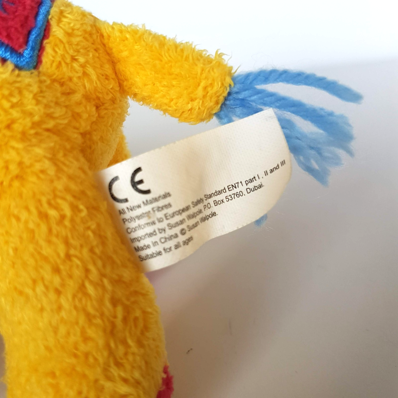 Cute FLOPPY CAMEL Plush 14cm Stuffed Animal Super Soft Toy Dubai Yellow Red Cute7