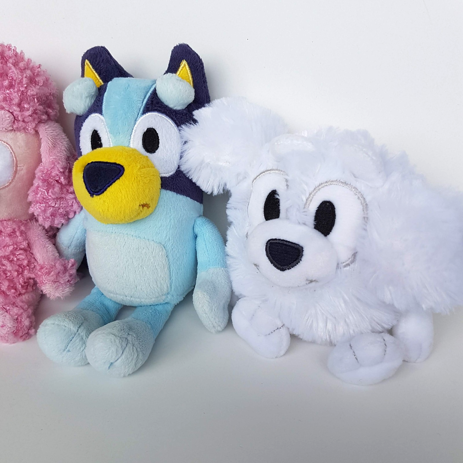 Bluey Plush Lot COCO LILA BINGO BLUEY Puppy Dog Stuffed Animal Soft Toy Genuine3