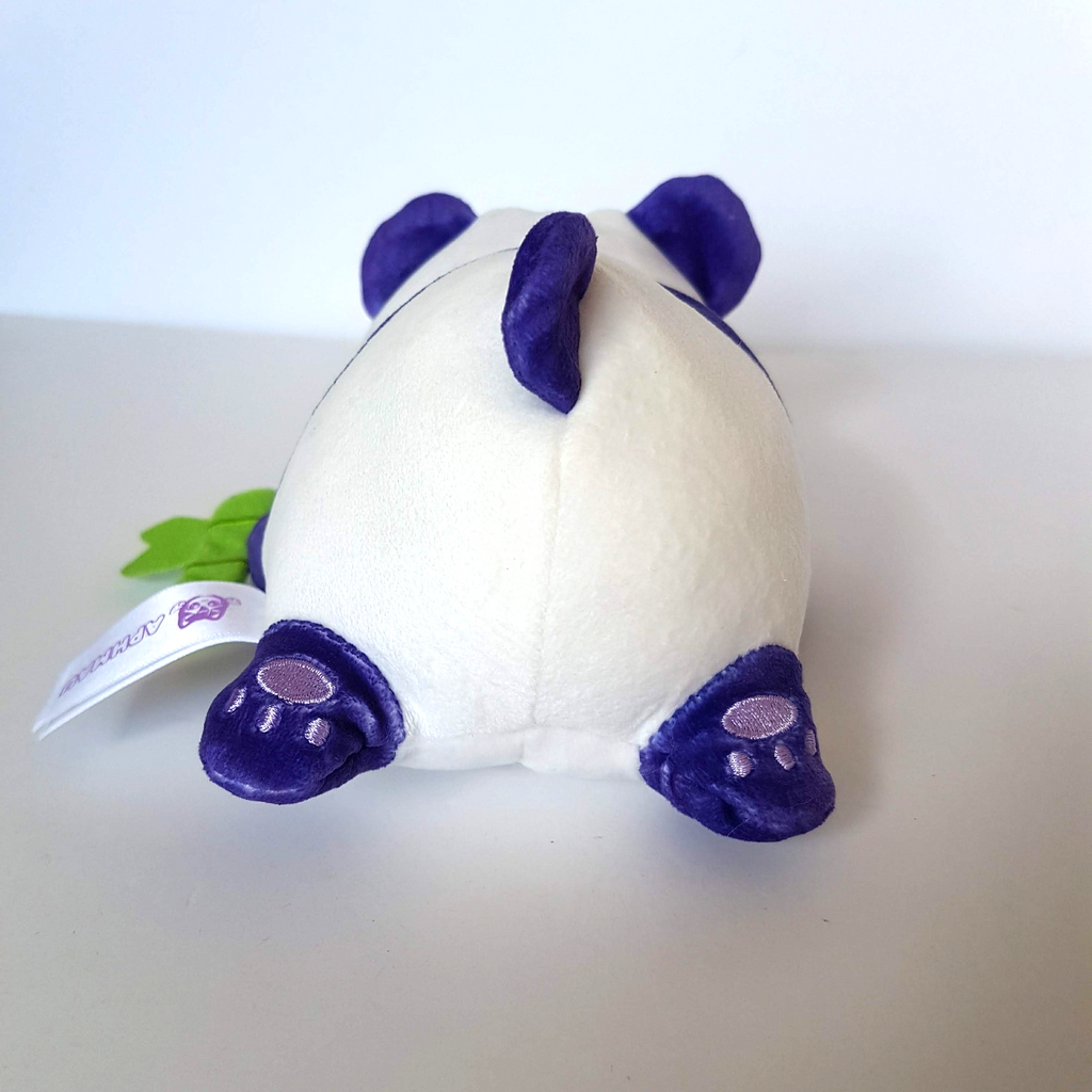 Aphmau MeeMeows PANDA CAT Safari Collection 15cm Purple White Soft Toy Animal3