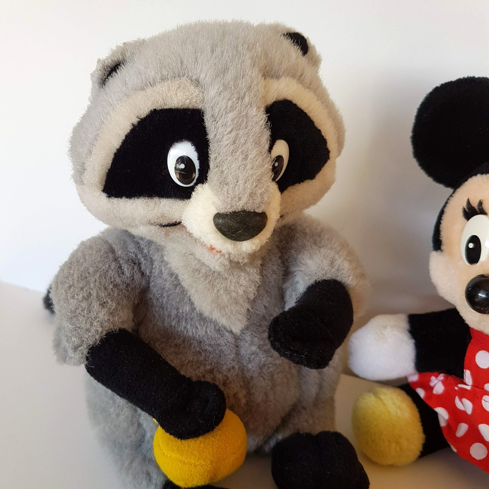 VTG Disney Pocahontas Meeko Minnie Mouse Simba Plush Stuffed Animal Soft Toy5
