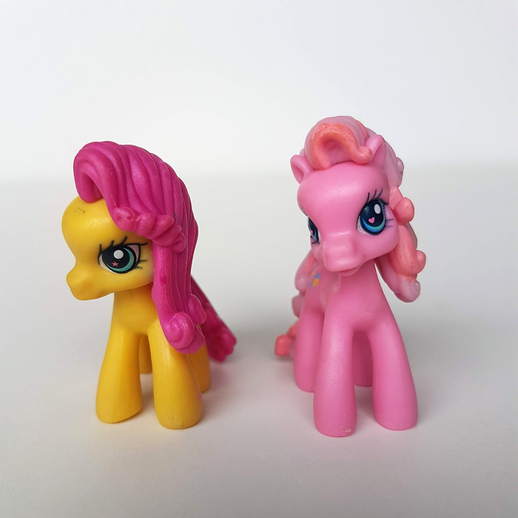My Little Pony Ponyville PINKIE PIE + FLIPPITY FLOP Horse Replacements MLP Parts1