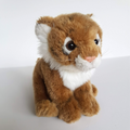 WWF Vintage TIGER WILD CAT Plush 1986 Soft Toy Stuffed Animal 18cm Safari Jungle0