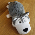 Flip a Zoo HUSKY DOG POLAR BEAR Plush 48cm Stuffed Animal Soft Toy Reversible0