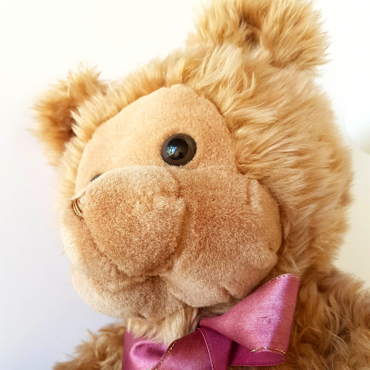 RARE Russ BENTLEY Teddy Bear Plush 55cm Vintage Stuffed Animal Soft Toy Floppy9