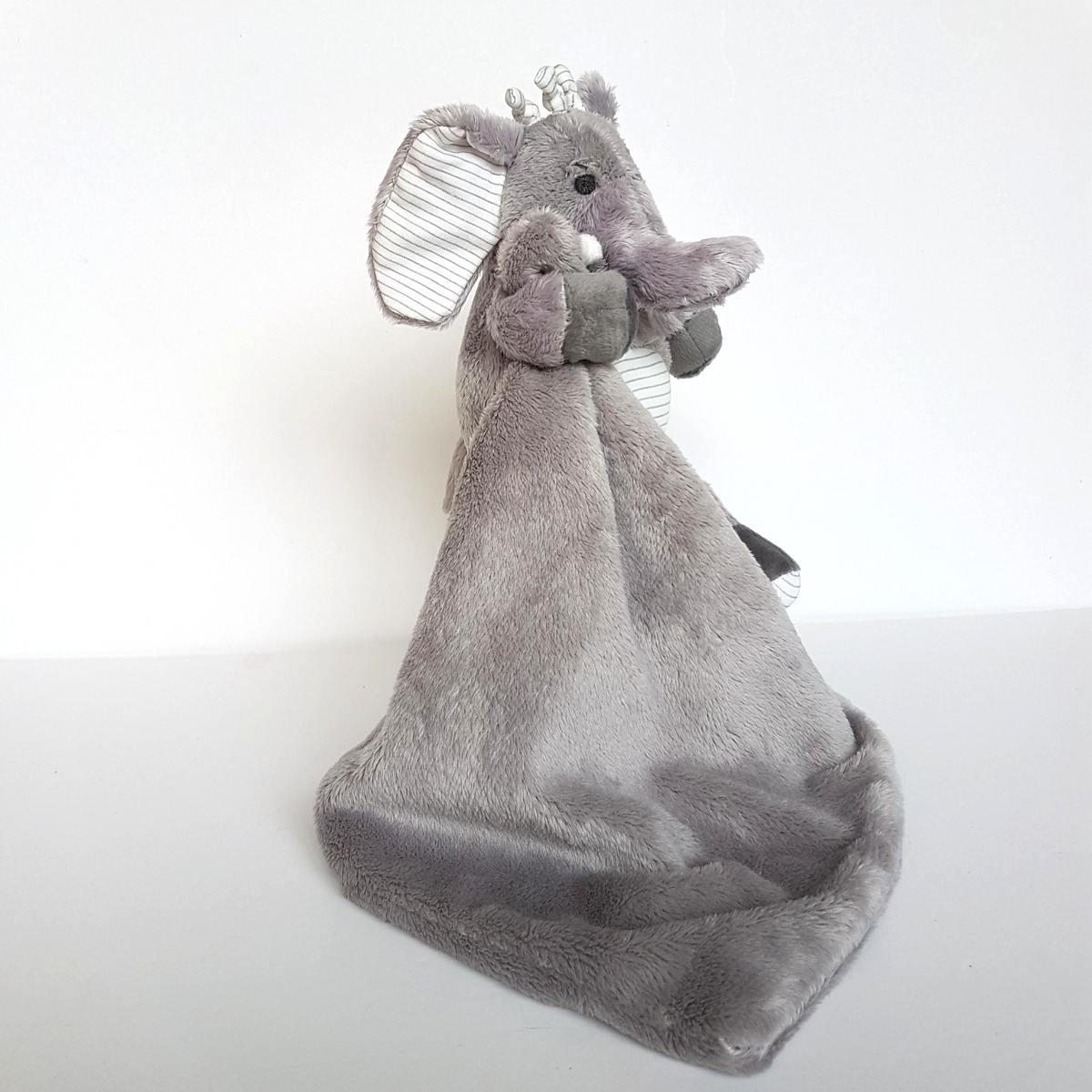 Ogilvies ELEPHANT Lovey Plush Comforter Security Blanket Soft Toy Stuffed Animal4