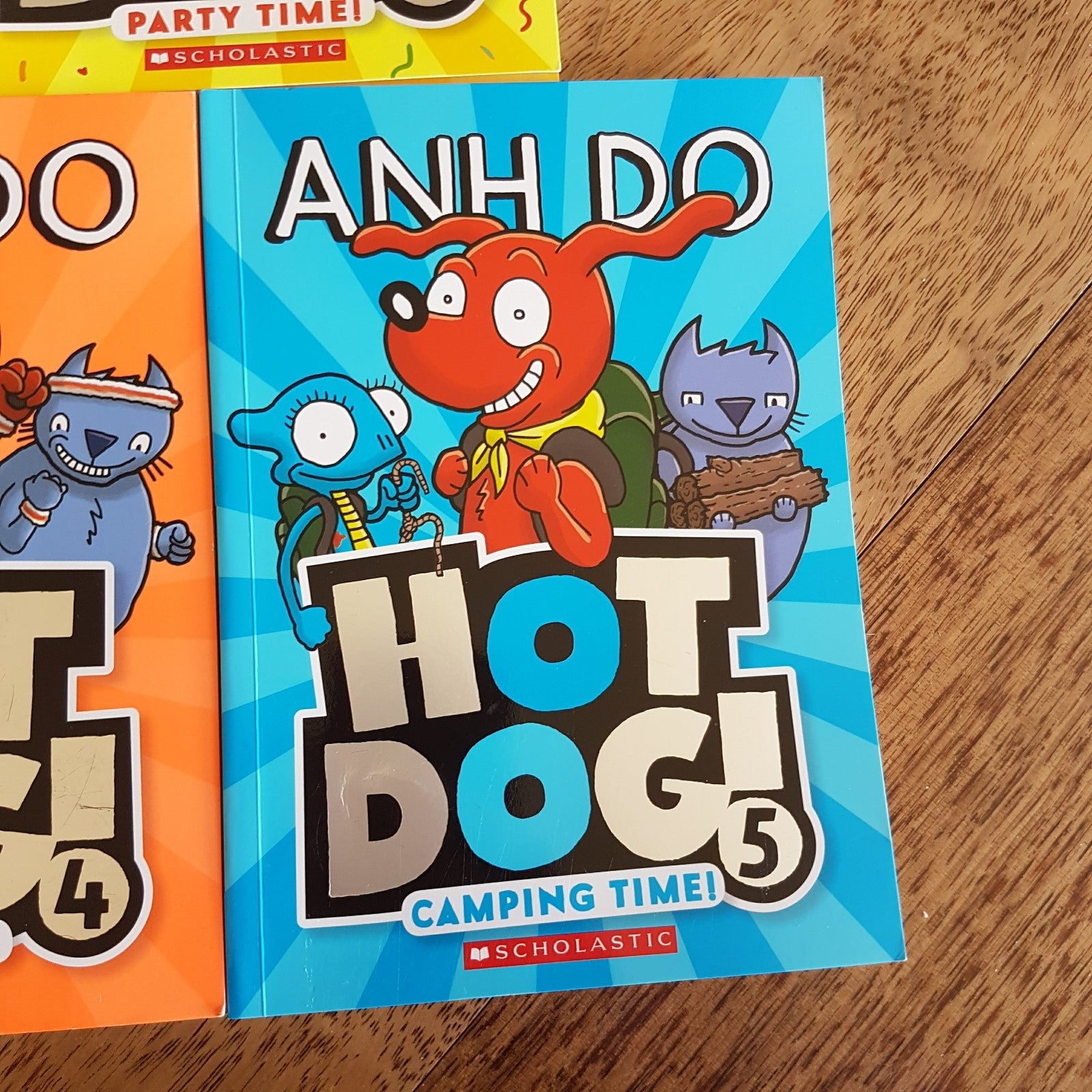 Anh Do HOT DOG Book 1 5 Bundle Lot Kids Fiction Paperback Illustrated Children5