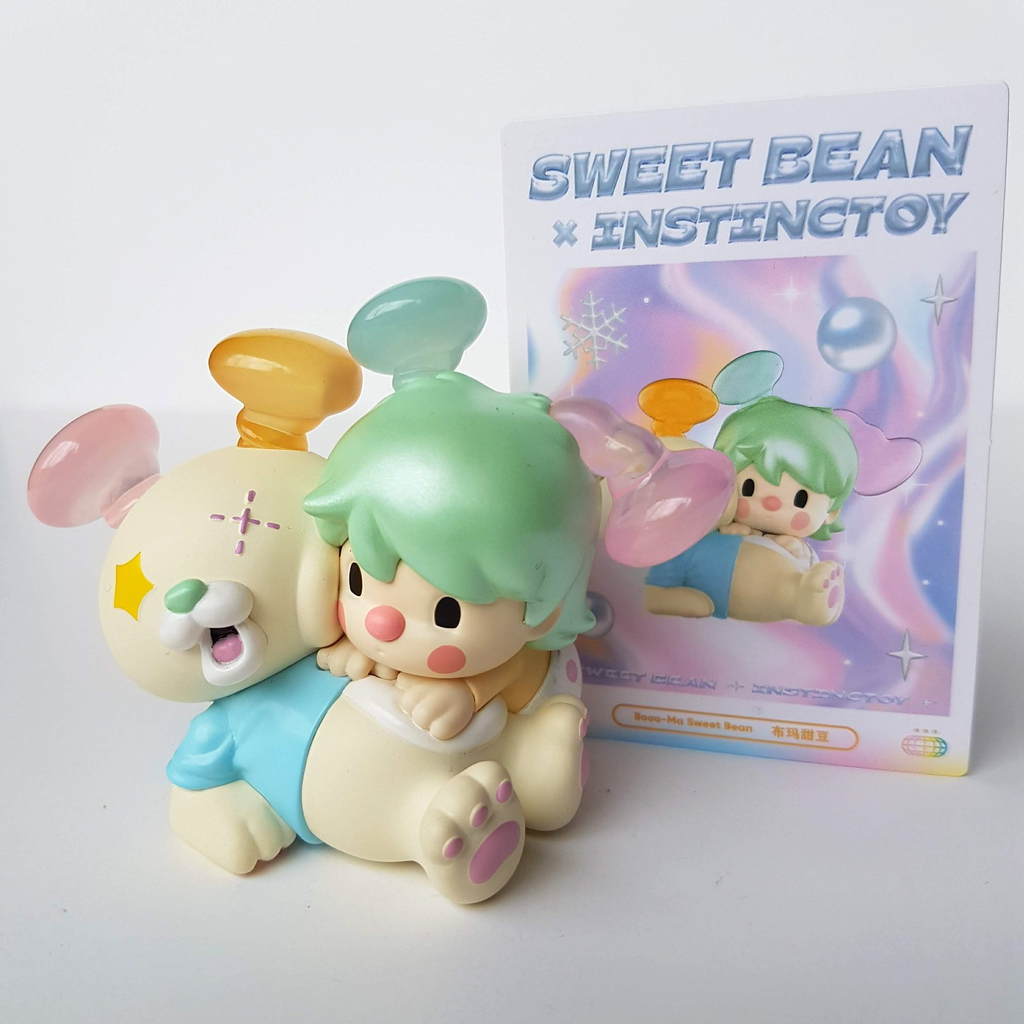 Pop Mart SWEET BEAN x INSTINCTOY Booo Ma Sweet Bean 7cm + Card Figure Pastel Toy4