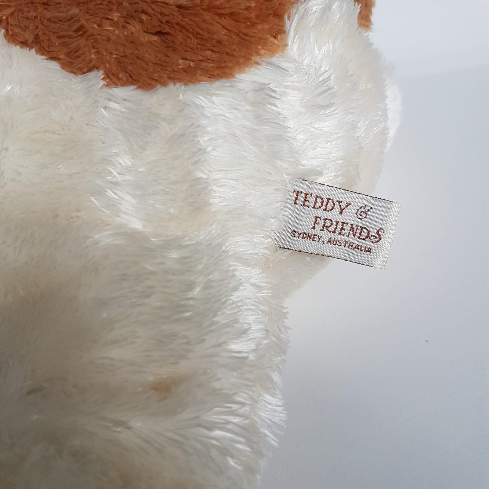 BIG FLOPPY PUPPY DOG Plush Teddy & Friends 42cm Stuffed Animal Soft Toy Beanbag6
