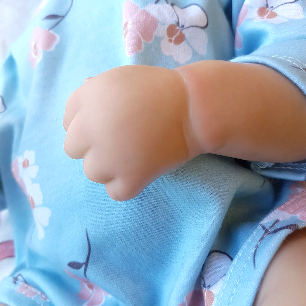 Doll Reborn LIFELIKE GIRL BABY Root Hair Realistic 46cm 1kg Weighted Articulated7