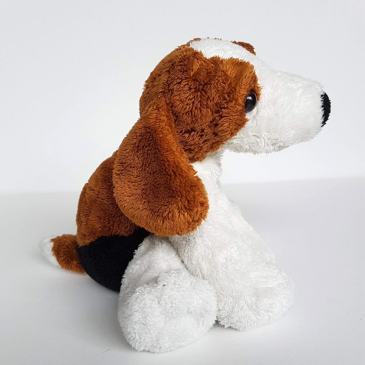 Cute FLOPPY BEAGLE DOG Plush 18cm Beanbag Stuffed Animal Soft Toy Cuddly Sweet1