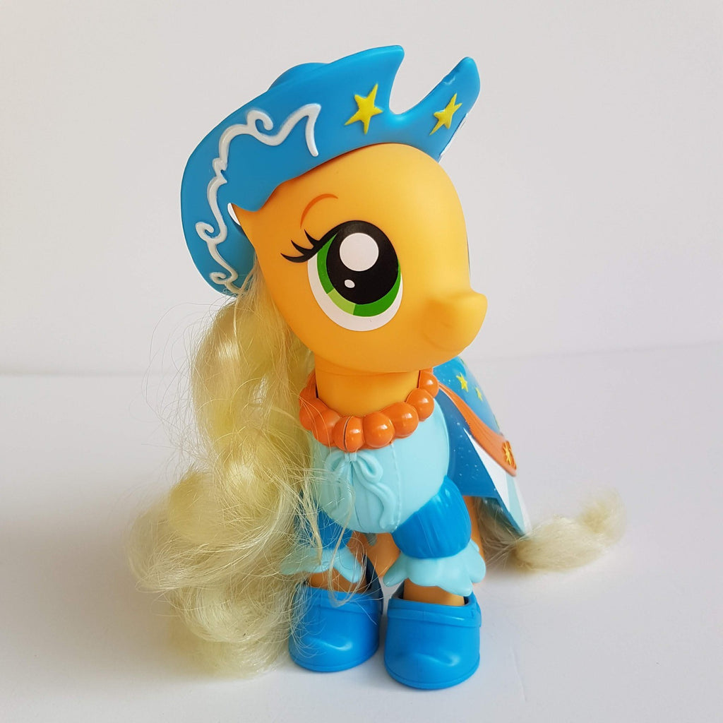 My Little Pony APPLEJACK The Movie Snap On Fashion 16cm Horse Figure Brushable5