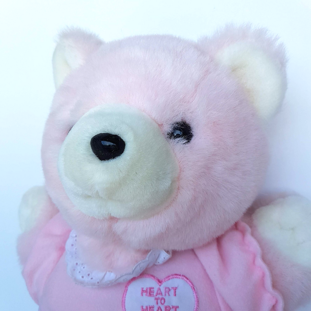Vintage HEART TO HEART BABY BEAR Plush 37cm Mothercare Chosun NO HEART Soft Toy3