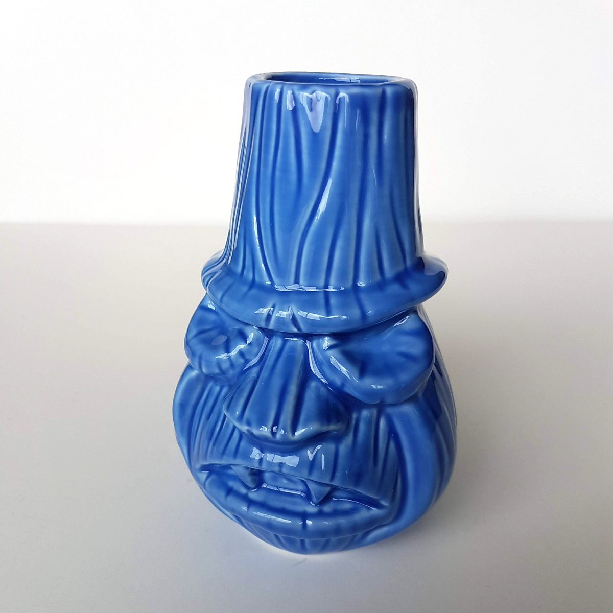Blue DRACULA'S TIKI MUG Bar Cocktail Dracula 15cm Theatre Restaurant Horror Cup1