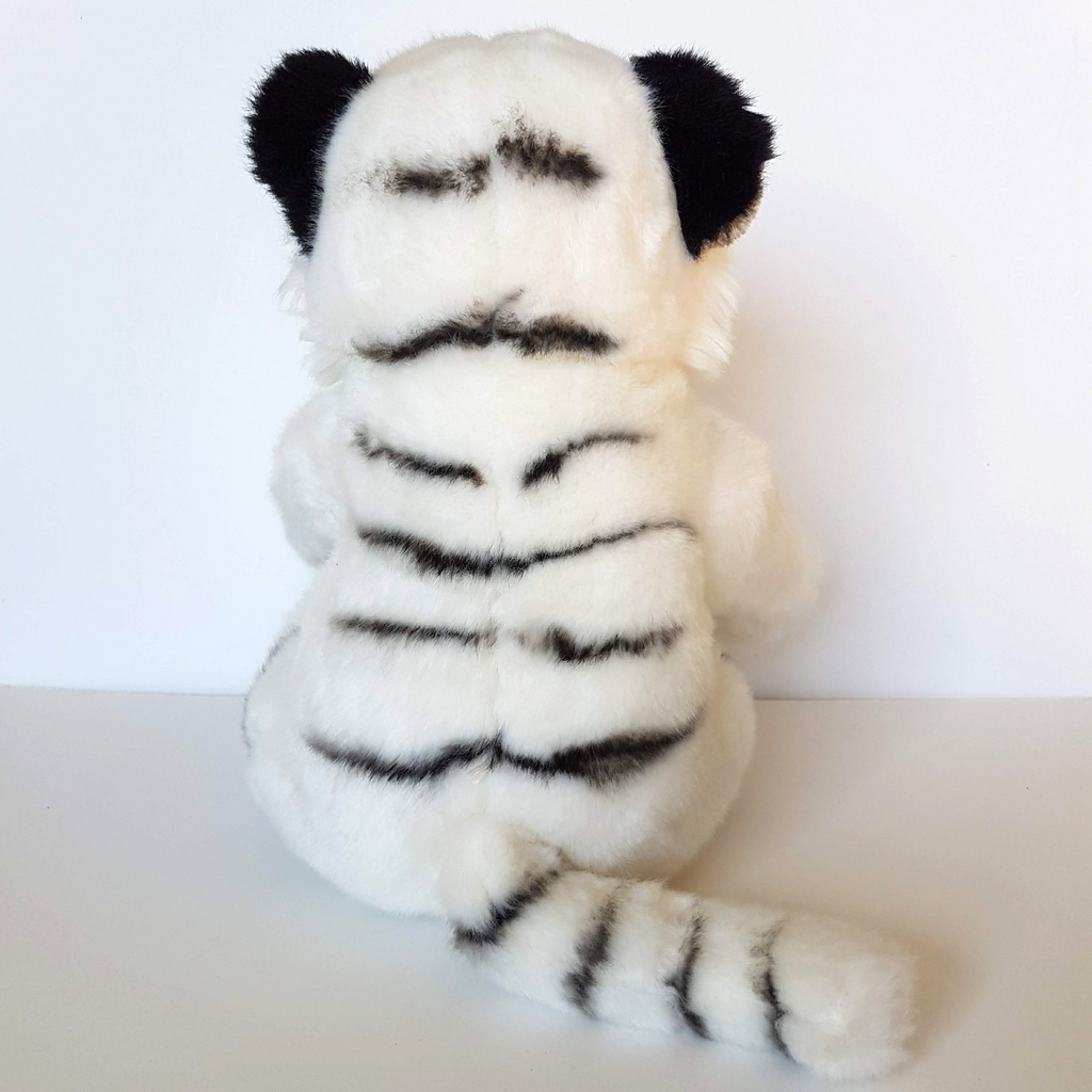 Build A Bear SIBERIAN WHITE TIGER Plush 2012 BAB Retired Stuffed Animal Soft Toy5