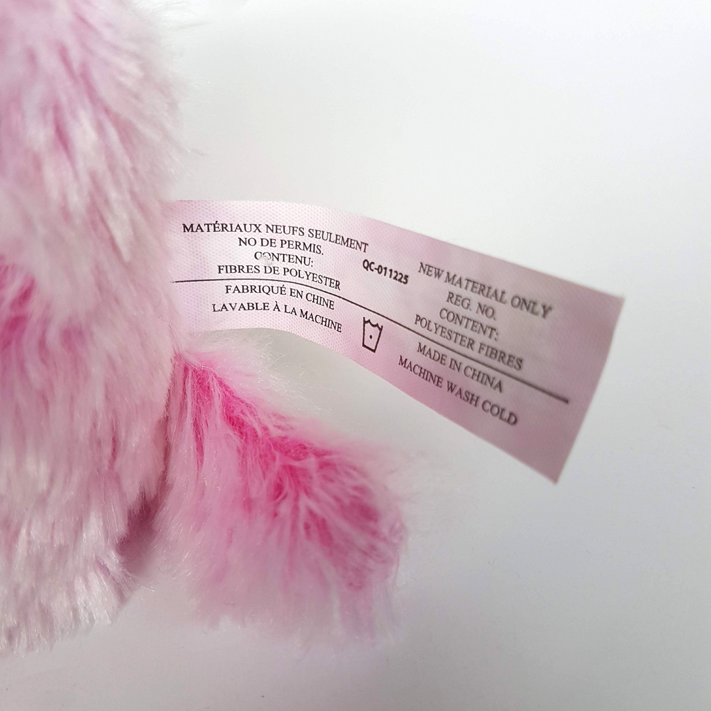 Moose SCRUFF a LUVS DOG Plush PINK PUPPY 25cm Stuffed Animal Sparkly Soft Toy6