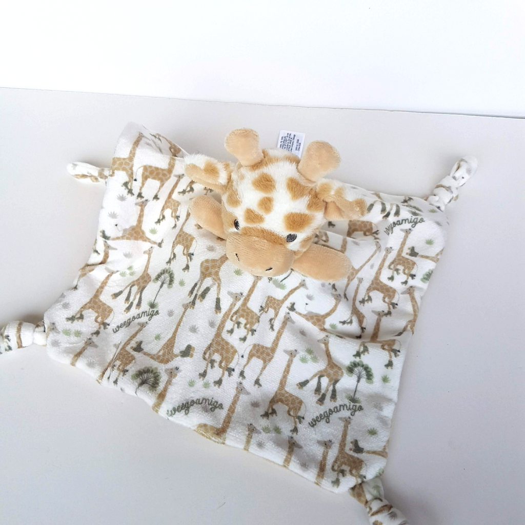 Weego Amigo GIRAFFE Baby Lovey Comforter Security Blanket Baby Sleep Soft Toy4