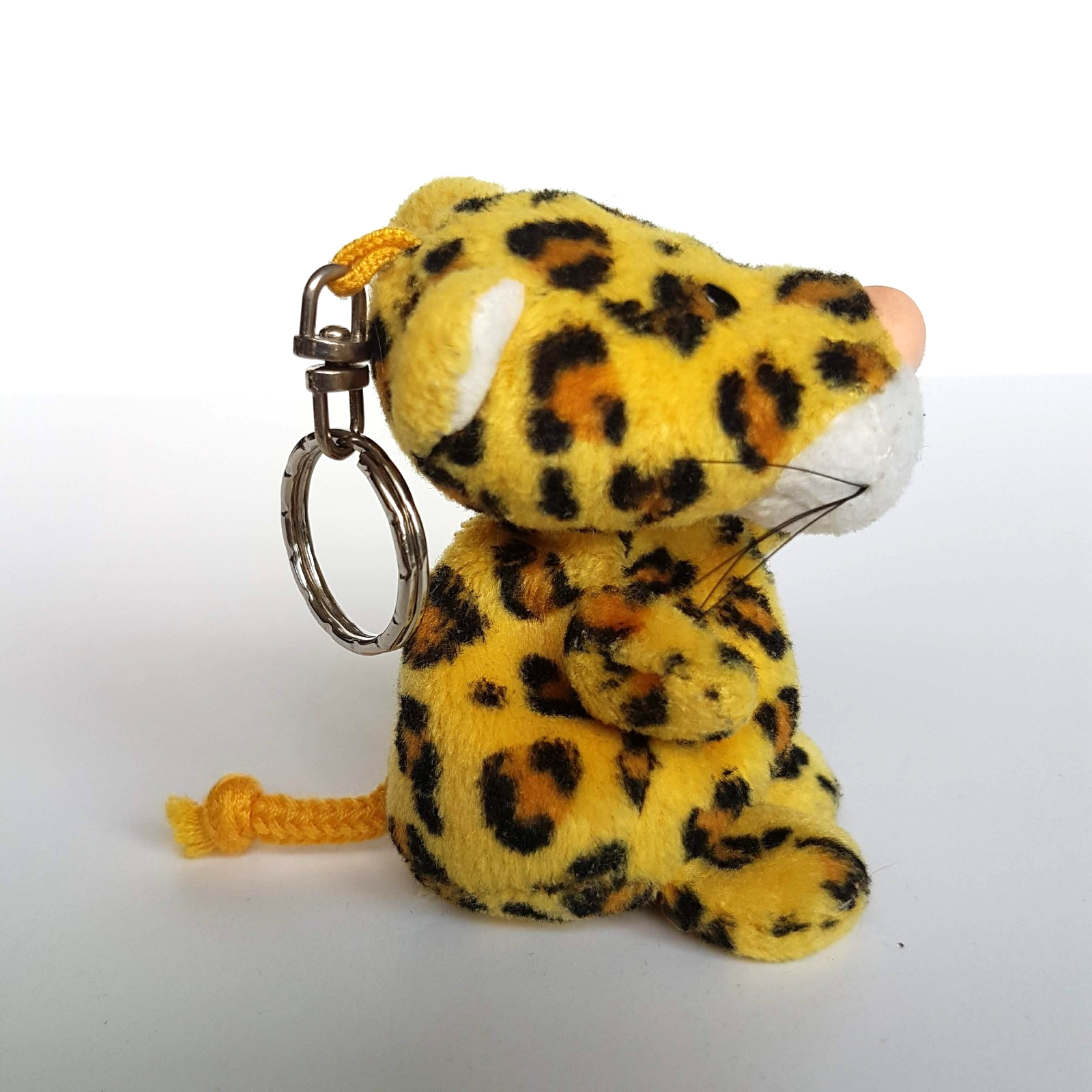 Nici YELLOW JAGUAR Wild Cat Plush + KEYCHAIN Key Ring Stuffed Animal Soft Toy15