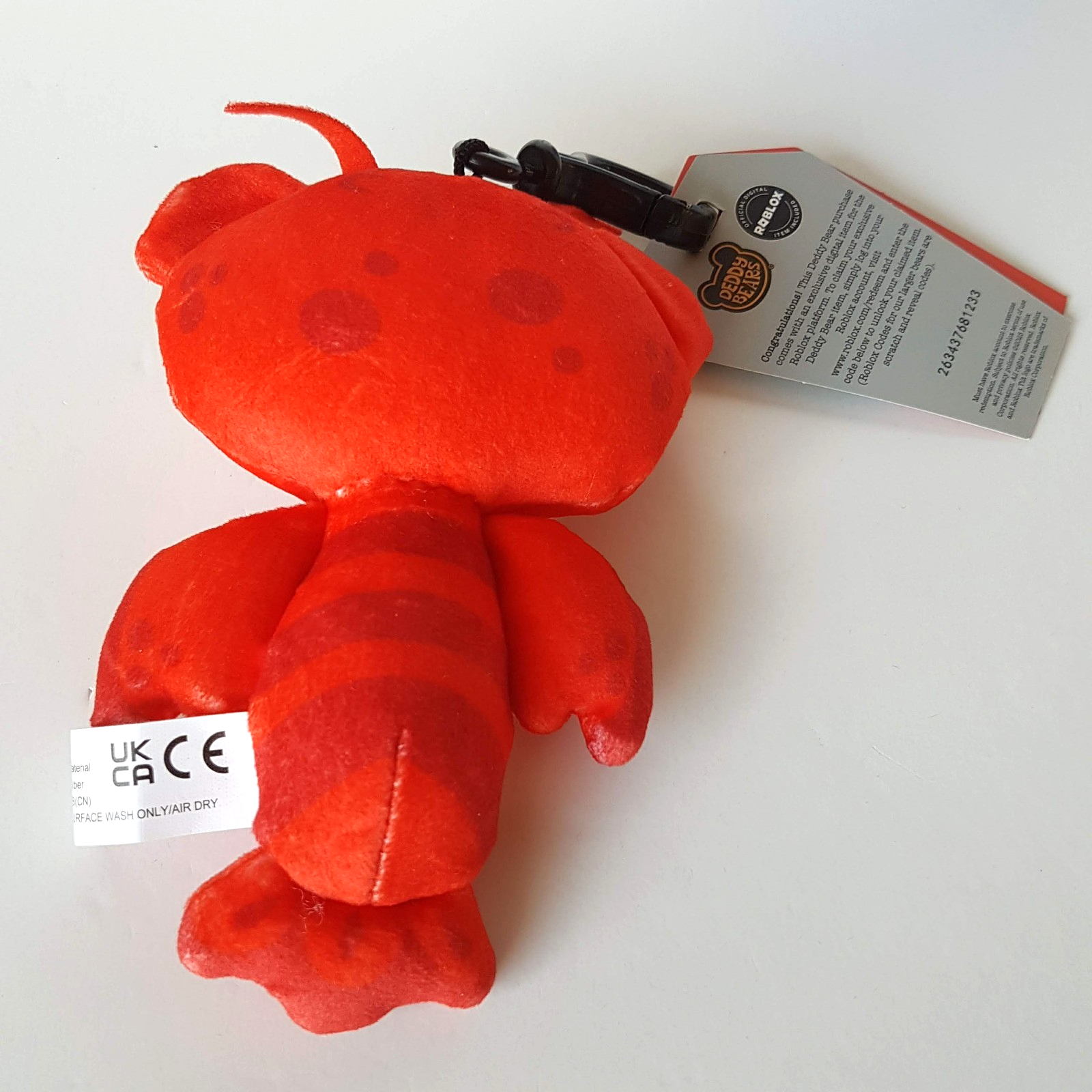 Deddy Bear VAMPBEAR + ROBLOX HANK HOTPOT Keyring Plush Stuffed Animal Scary Soft4