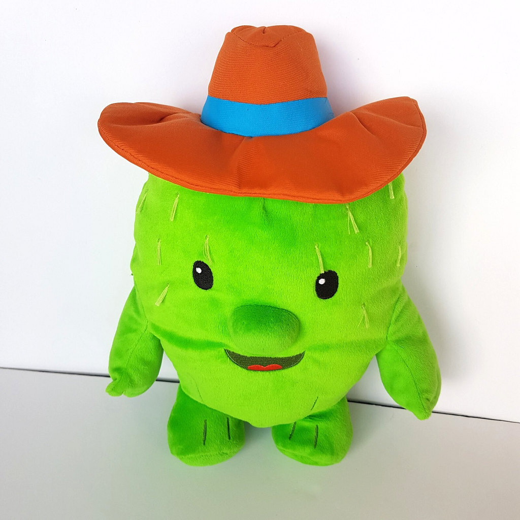TOBY CACTUS SHERIFF Callie's Wild West DISNEY 30cm Plush Stuffed Plant Soft Toy3