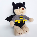 Re Softables BATMAN TEDDY BEAR 33cm Superhero DC Comics Soft Toy Stuffed Animal0