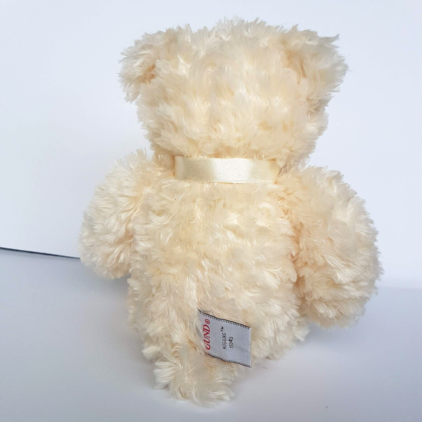 GUND Teddy Bear HUGGINS Plush Cream Beige 13” Stuffed Animal Cuddly Soft Toy4