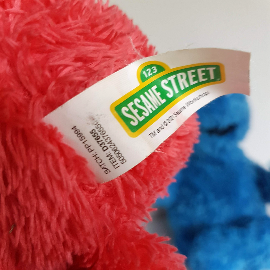 Sesame Street ELMO COOKIE MONSTER Plush Stuffed Animal Soft Toys Mixed Brands8
