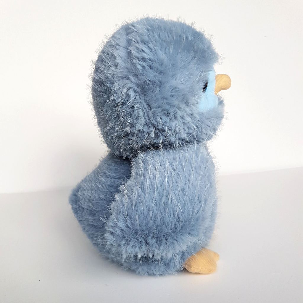 Cute BLUE OWL Plush Stuffed Animal 23cm Bird Soft Toy Cuddly Glitter Eyes Cute4