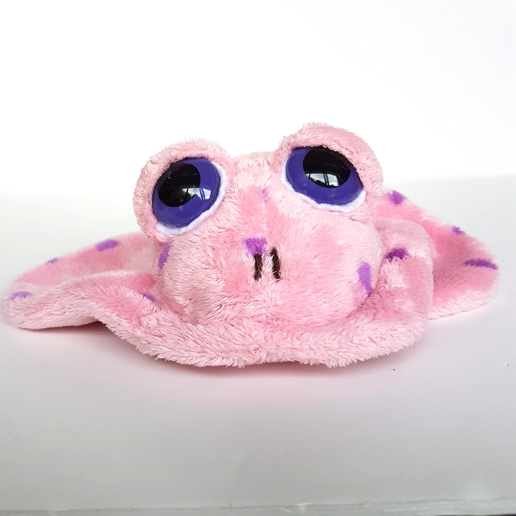 RUSS Lil Peepers STING Stingray Pink Plush 39cm Stuffed Animal Soft Toy Purple8