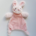 Anko PINK BUNNY Lovey Plush Rabbit Security Comforter Blanket Soft Toy 36cm0