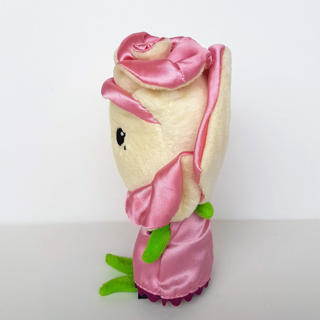 Kimochis BELLA ROSE Flower Plush Velour Doll 19cm Soft Toy Stuffed Girl 20102