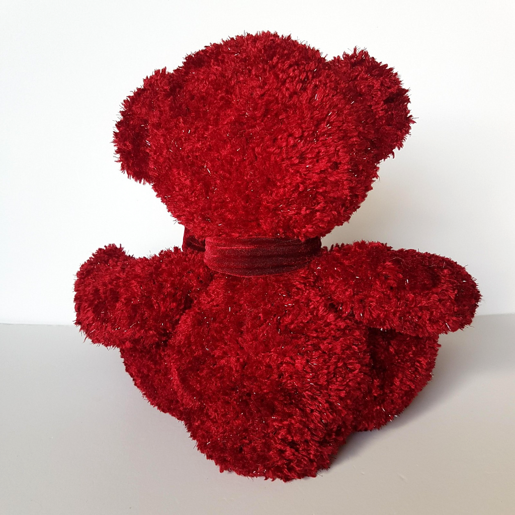 Russ ROSETTA SPARKLE RUBY Teddy Bear Plush Stuffed Animal Soft Toy Christmas Toy8