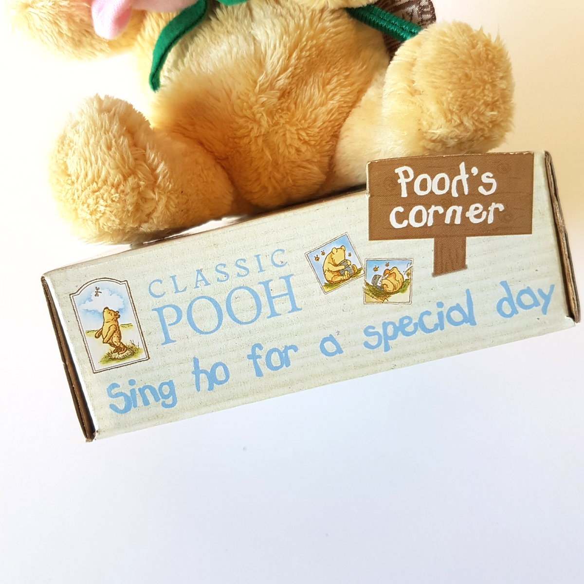Pooh’s Corner CLASSIC WINNIE THE POOH Bear Plush 13cm Stuffed Animal Soft Toy4